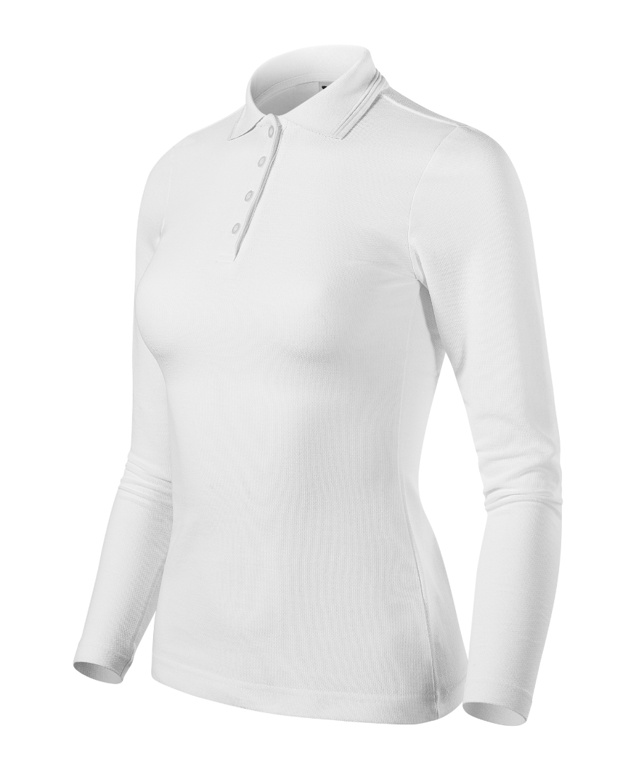 Рубашка поло женская "Pique Polo LS" 231
