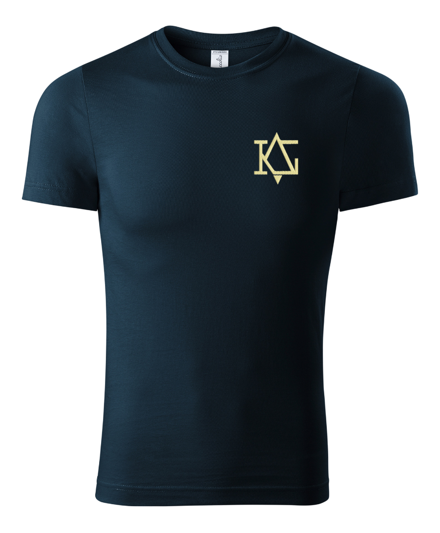 Klaipėdos Varpo gimnazijos unisex marškinėliai su logo „Paint“ P73