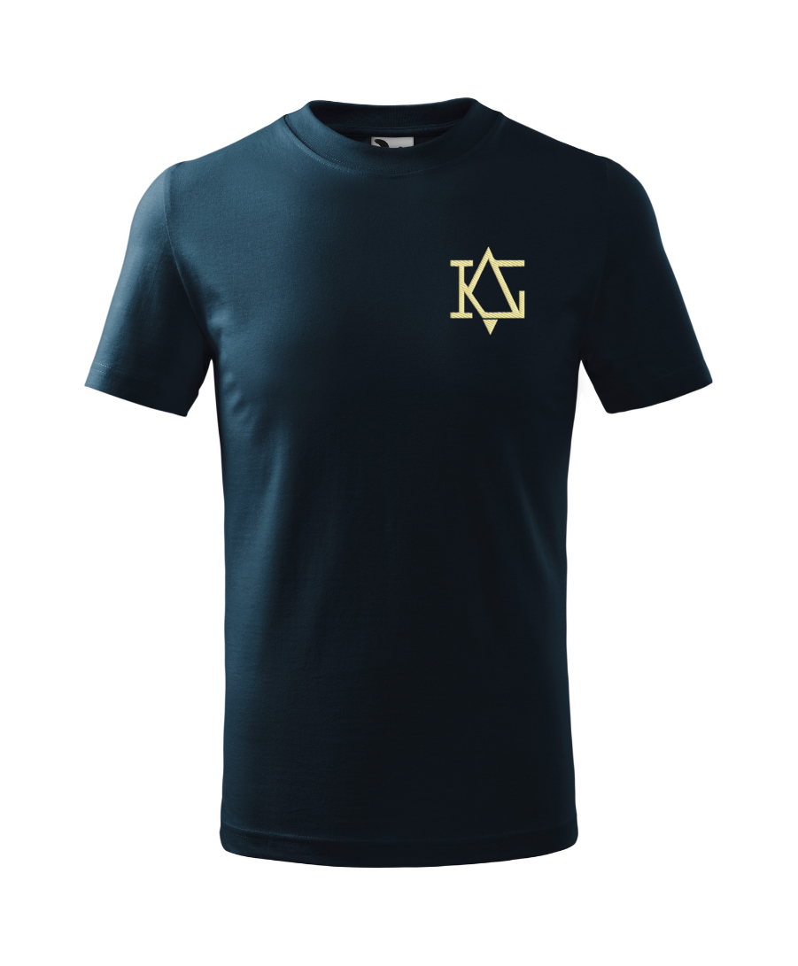 Klaipėdos Varpo gimnazijos marškinėliai vaikams su logo „Basic“ 138