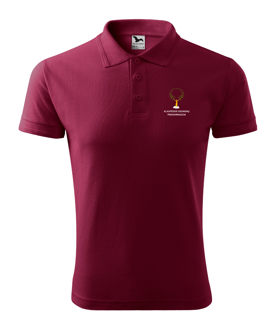 Klaipėdos Gedminų progimnazijos polo marškinėliai vaikinams 203