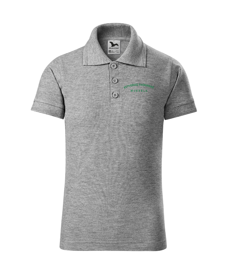 Klaipėdos r. Ketvergių pagrindinės mokyklos polo marškinėliai vaikams su logo 222