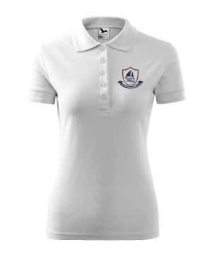 Klaipėdos Vitės progimnazijos polo marškinėliai merginoms su logo 210