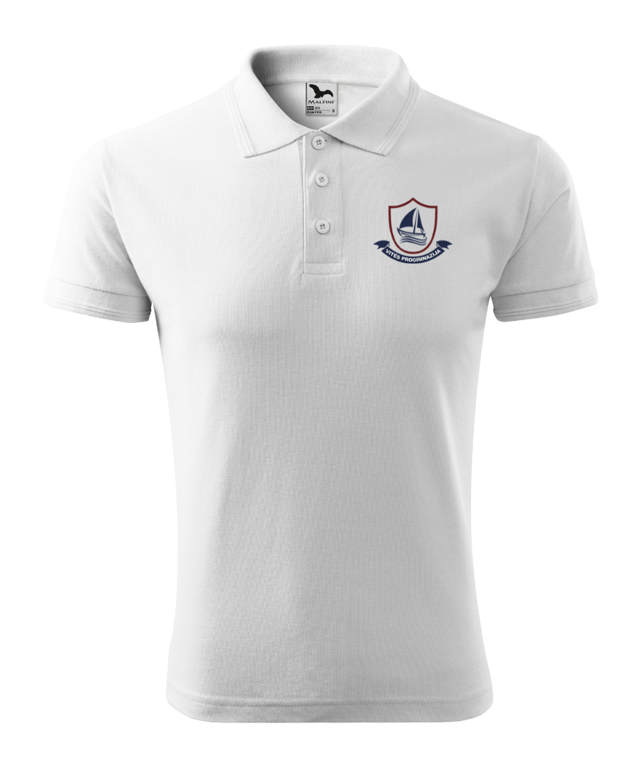 Klaipėdos Vitės progimnazijos polo marškinėliai vaikinams su logo 203