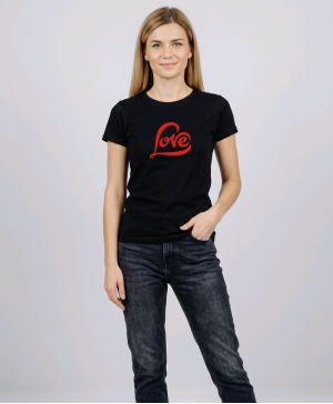 Unisex marškinėliai "LOVE"