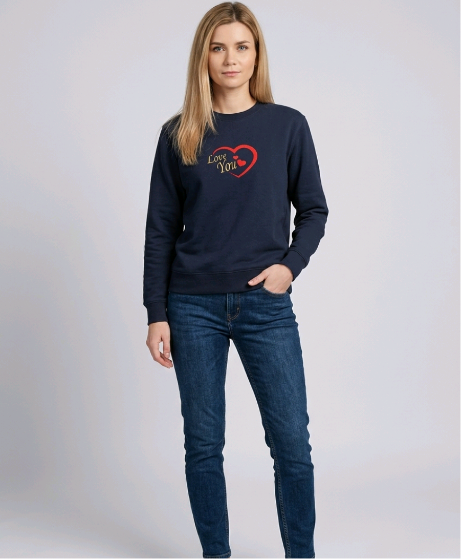 Unisex kampsun "LOVE YOU"